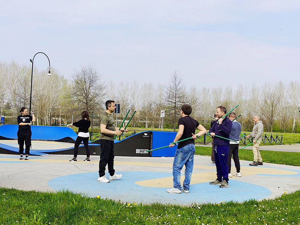 opendojo stage di bastoni